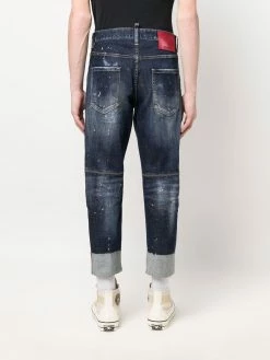 Dsquared2 jean à effet taches de peinture