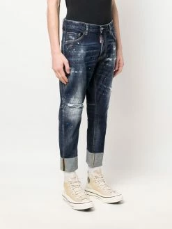 Dsquared2 jean à effet taches de peinture