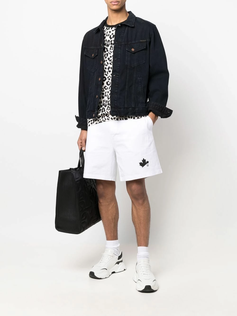 Dsquared2 Réduction Short de sport à logo imprimé shorts de sport & shorts de running homme 4 Dsquared2 short de sport à logo imprimé