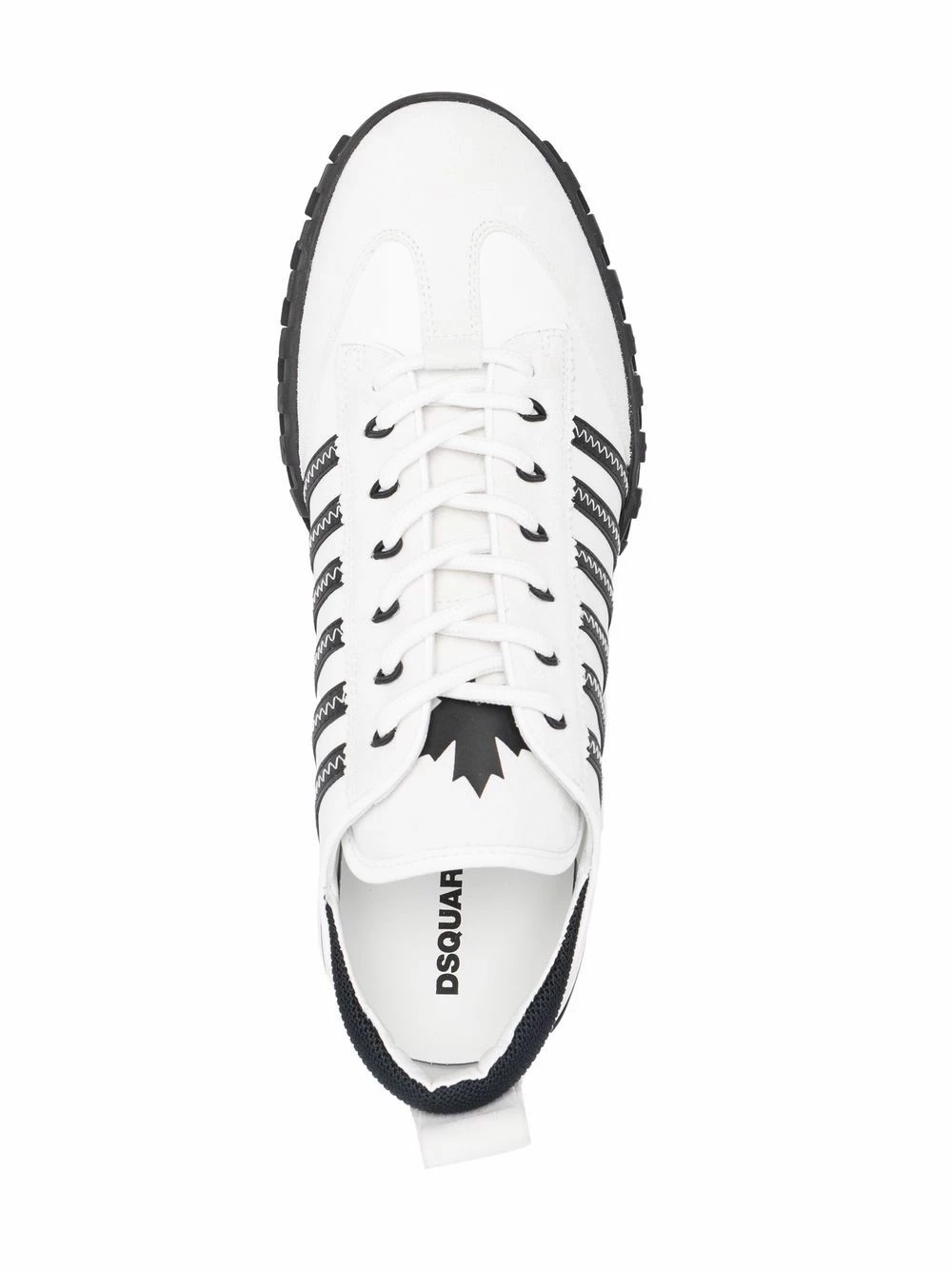 Prix Favorable Dsquared2 Baskets à design à empiècements baskets basses homme 6 Dsquared2 baskets à design à empiècements