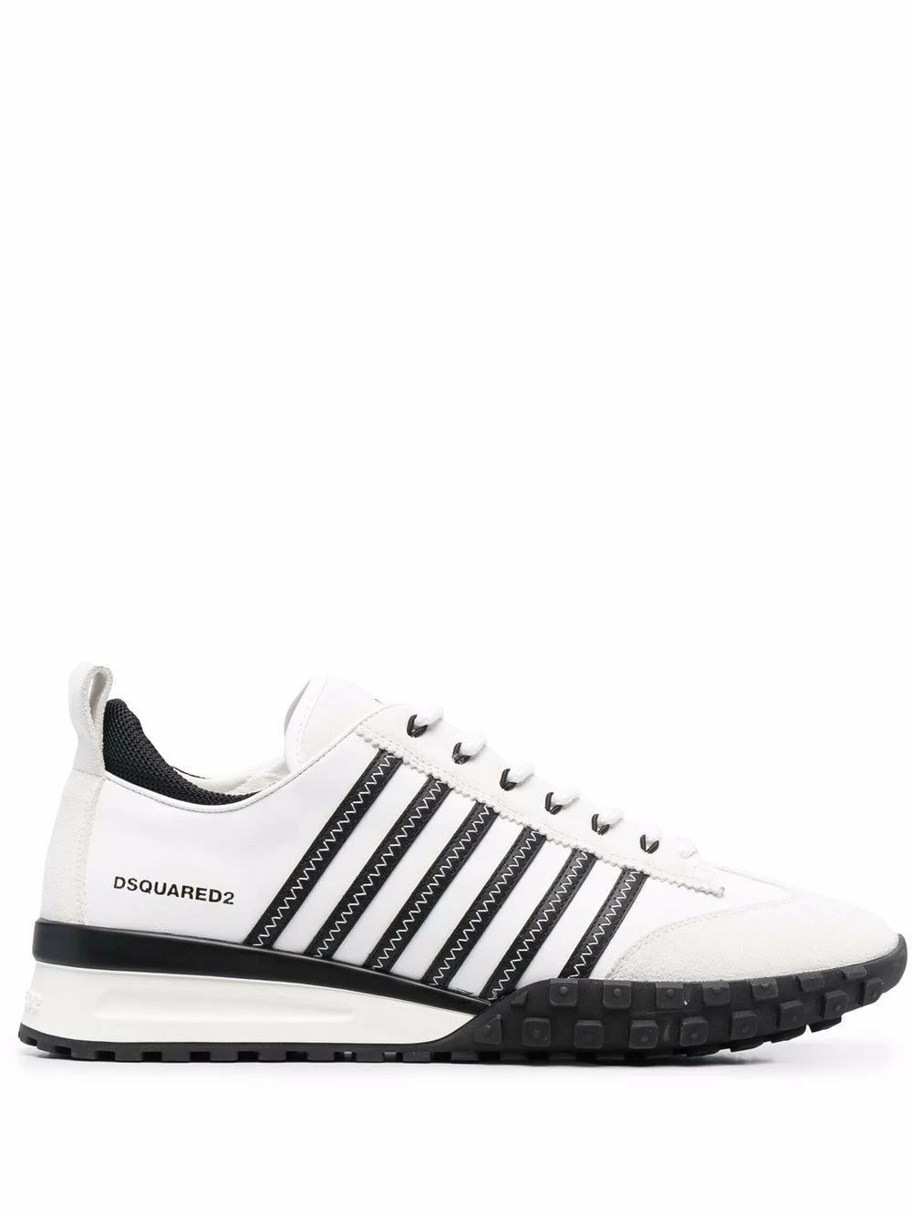 Prix Favorable Dsquared2 Baskets à design à empiècements baskets basses homme 3 Dsquared2 baskets à design à empiècements