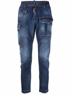Dsquared2 jean slim à taille basse