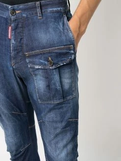 Dsquared2 jean slim à taille basse