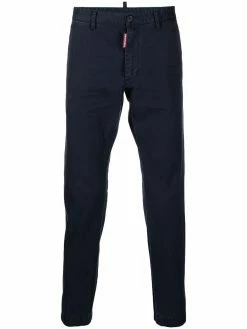 Dsquared2 pantalon droit à détail nervuré