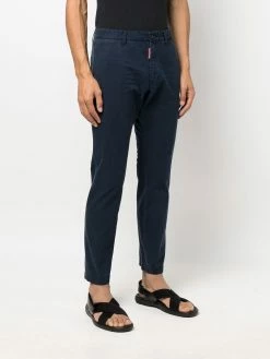 Dsquared2 pantalon droit à détail nervuré