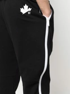 Dsquared2 rear-logo straight-leg trousers