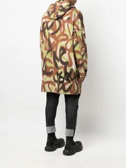 Dsquared2 Parka à imprimé abstrait Marchandise de première qualité parkas homme 12 Dsquared2 parka à imprimé abstrait