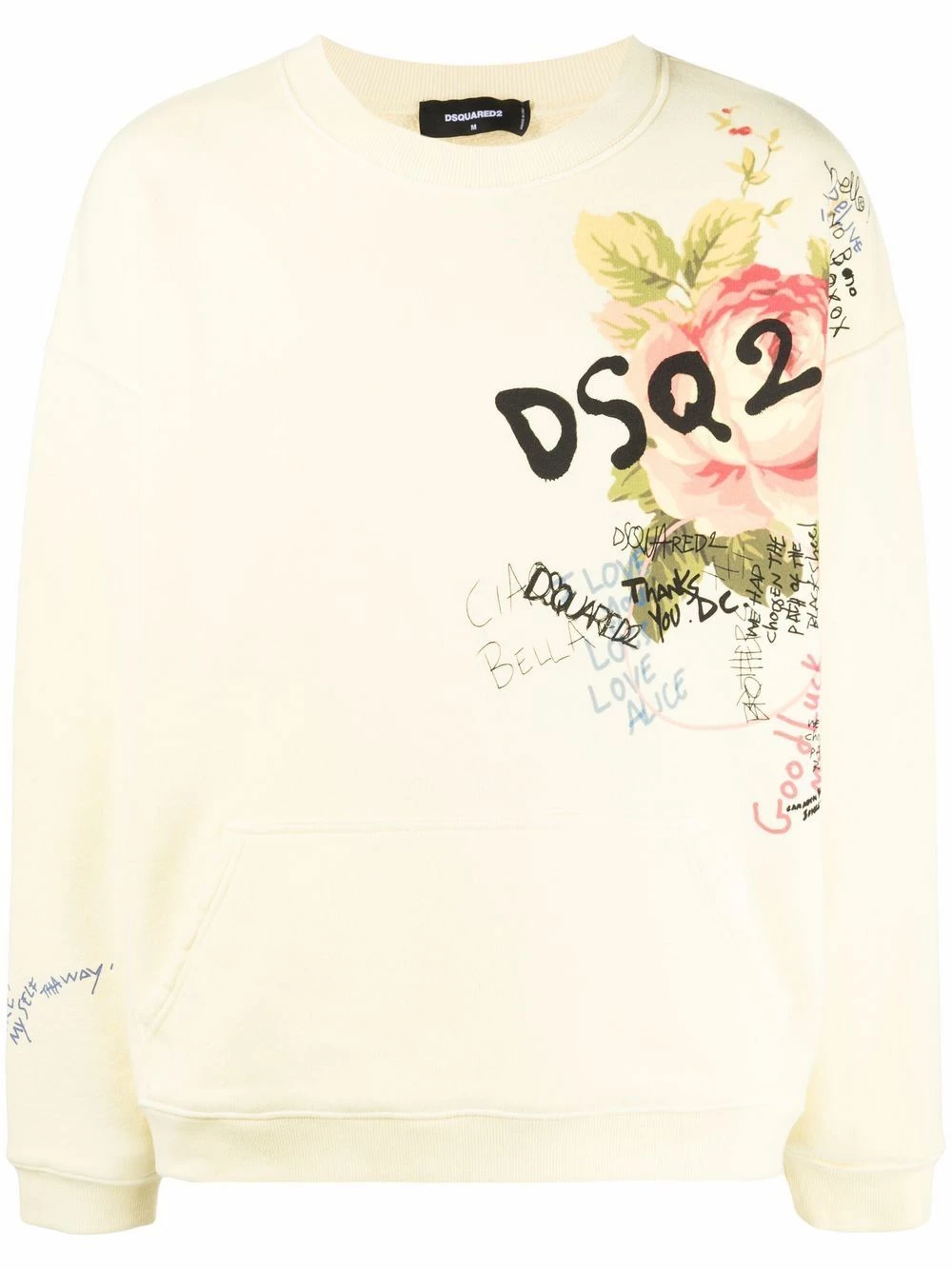 Dsquared2 Prix Favorable Sweat Granny's Bunch Dj à bords nervurés sweats homme 3 Dsquared2 sweat Granny's Bunch Dj à bords nervurés