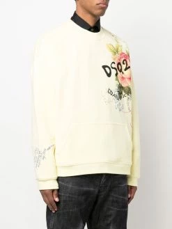 Dsquared2 Prix Favorable Sweat Granny's Bunch Dj à bords nervurés sweats homme 9 Dsquared2 sweat Granny's Bunch Dj à bords nervurés