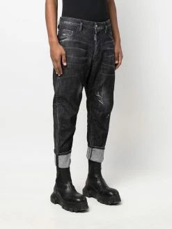 Dsquared2 jean Dominate Combat à coupe fuselée